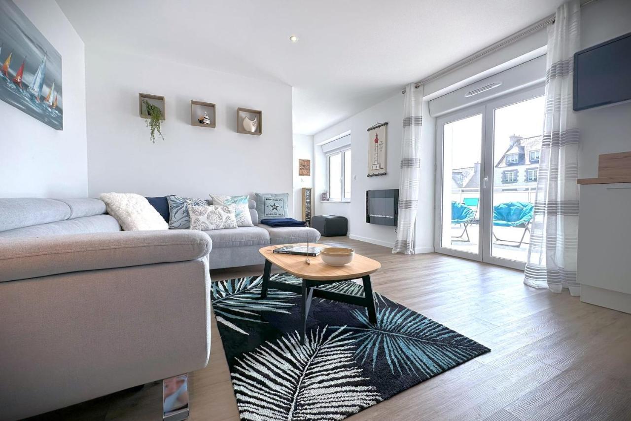 Le Grand Large-Appart Proche Mer Avec Terrasse Brignogan-Plages Exterior photo